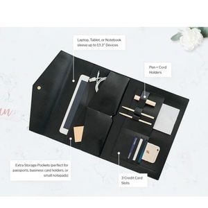 Glass Ladder & Co Megan Portfolio Clutch